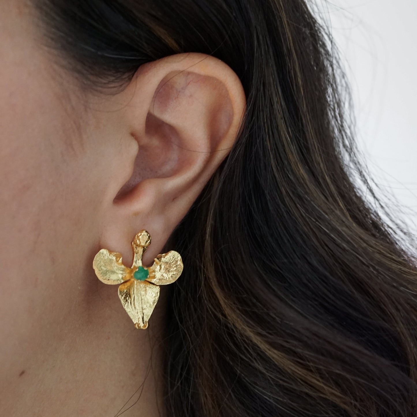 Aretes Susurro Dorado