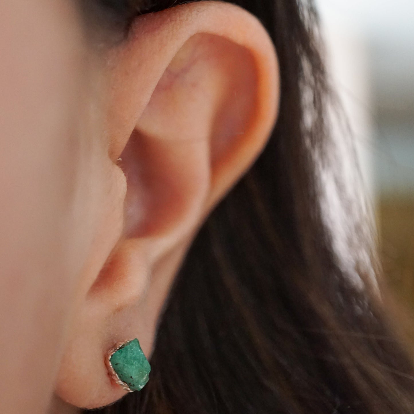Aretes Gorgona Plata