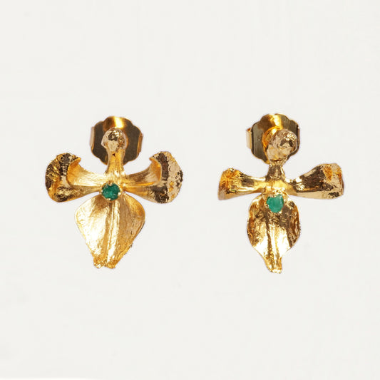 Aretes Susurro Dorado