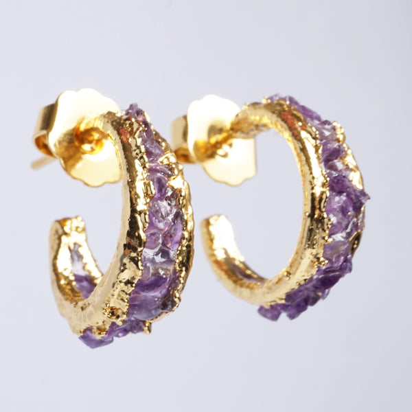 Aretes Malva Sol
