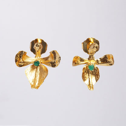 Aretes Susurro Dorado