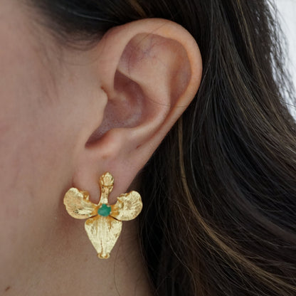 Aretes Susurro Dorado