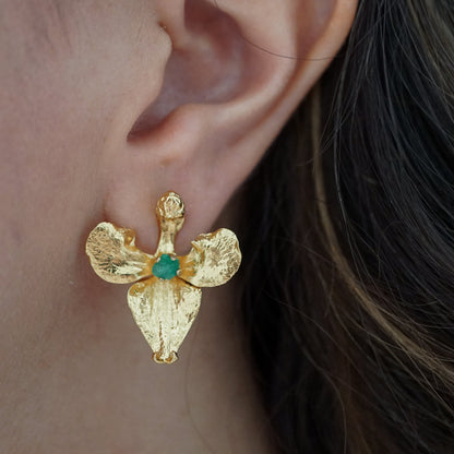 Aretes Susurro Dorado