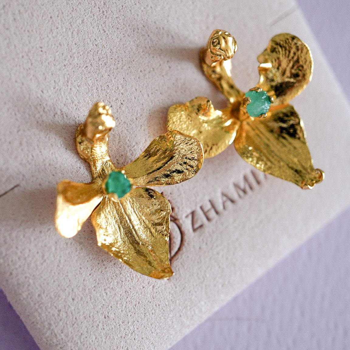 Aretes Susurro Dorado