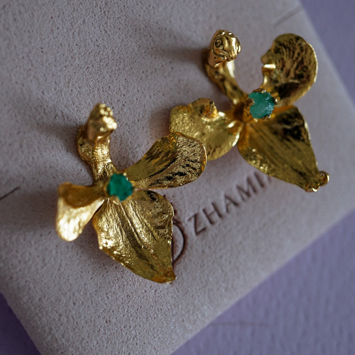 Aretes Susurro Dorado - inspiración 2
