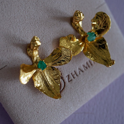 Aretes Susurro Dorado