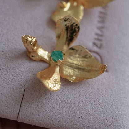 Aretes Susurro Dorado