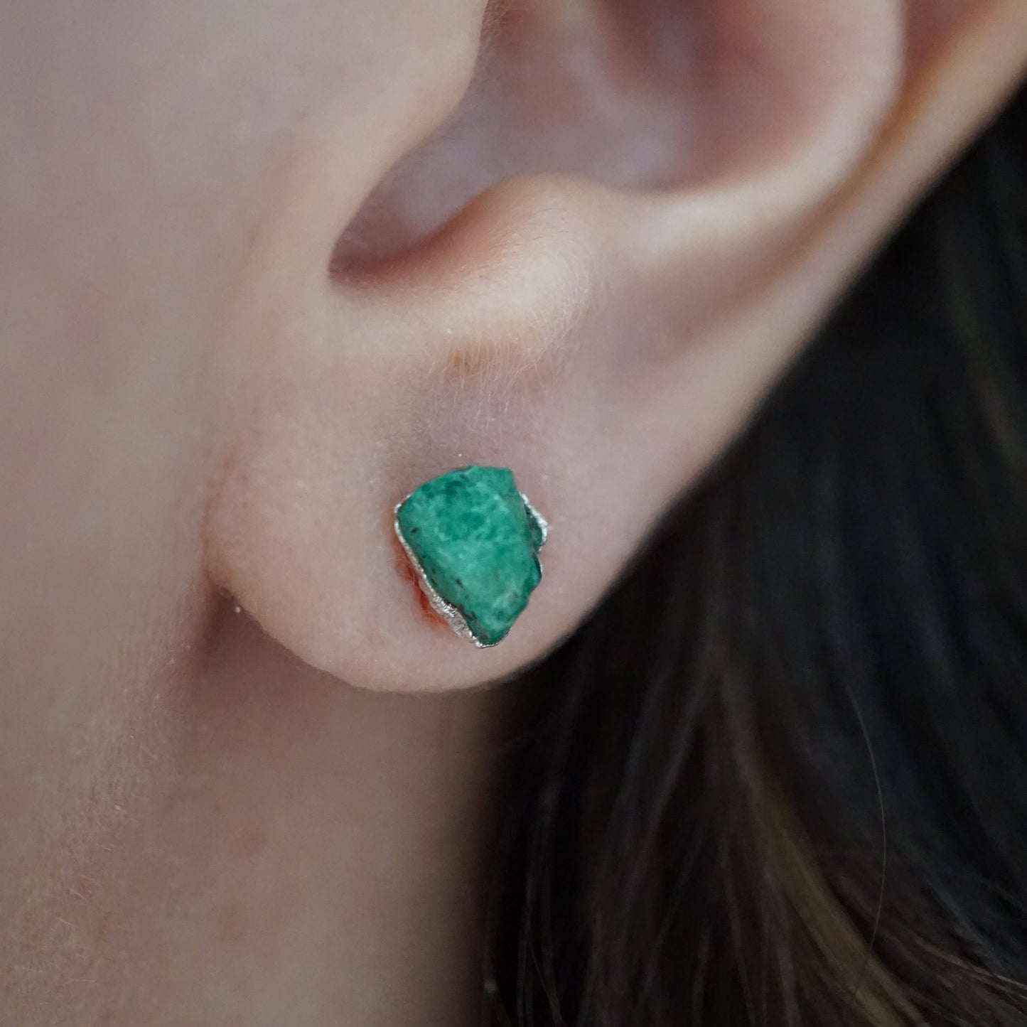 Aretes Gorgona Plata