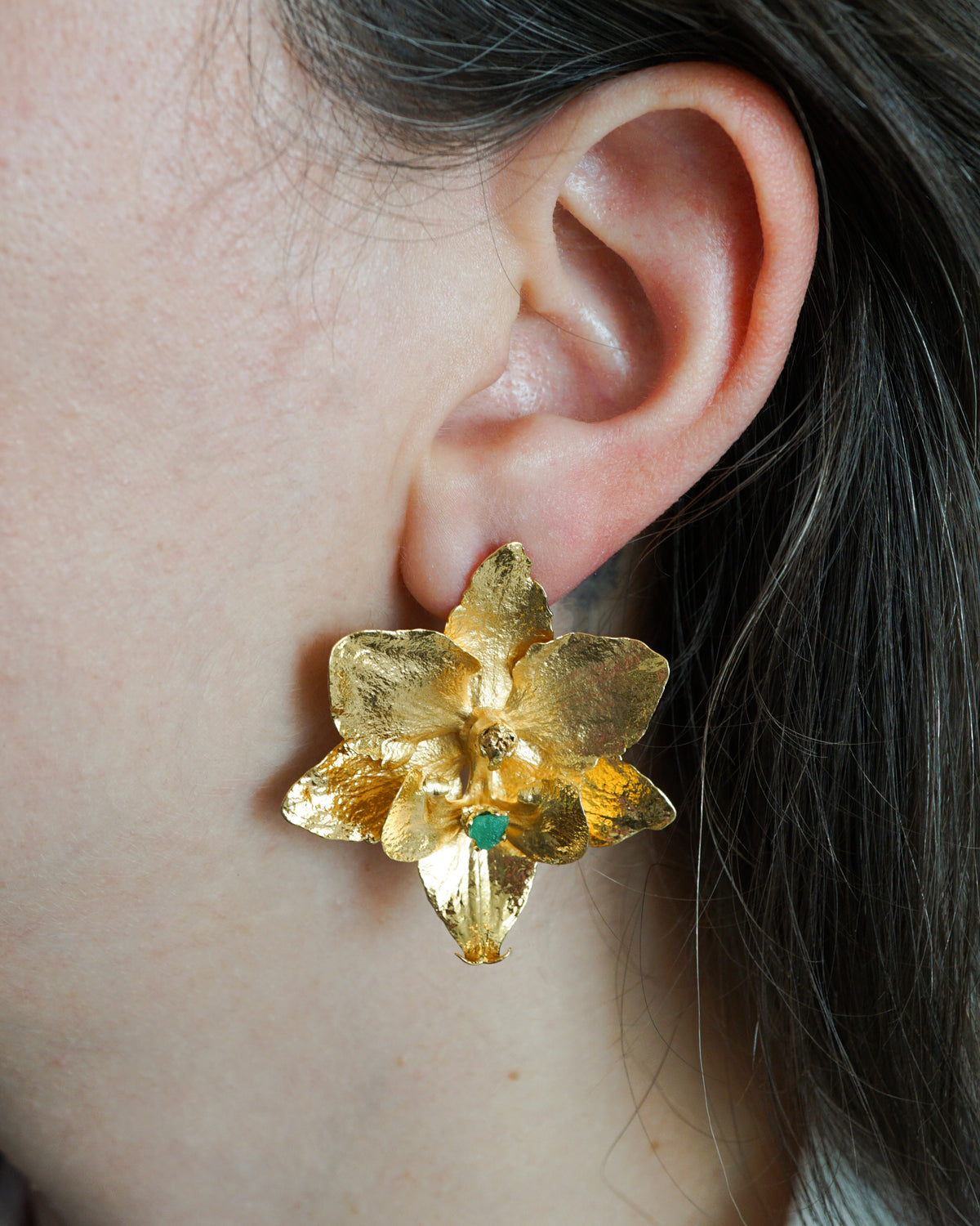 Aretes Alma Cattleya