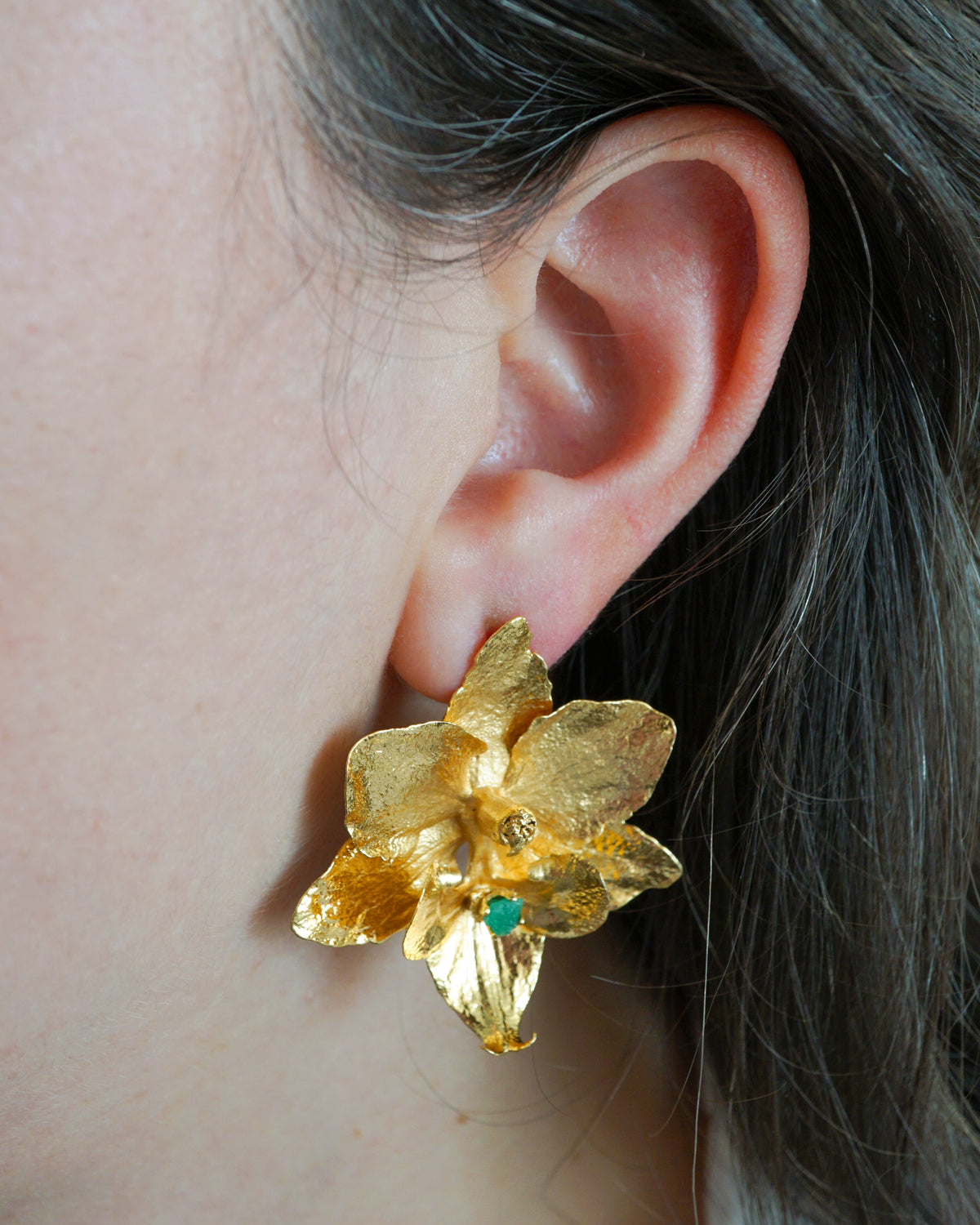 Aretes Alma Cattleya